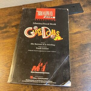 Guys and Dolls Jr Libretto Vocal Book Broadway Junior Collection MTI Hal Leonard